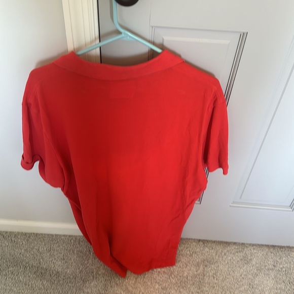 Red men’s Express polo size XL - Picture 4 of 4